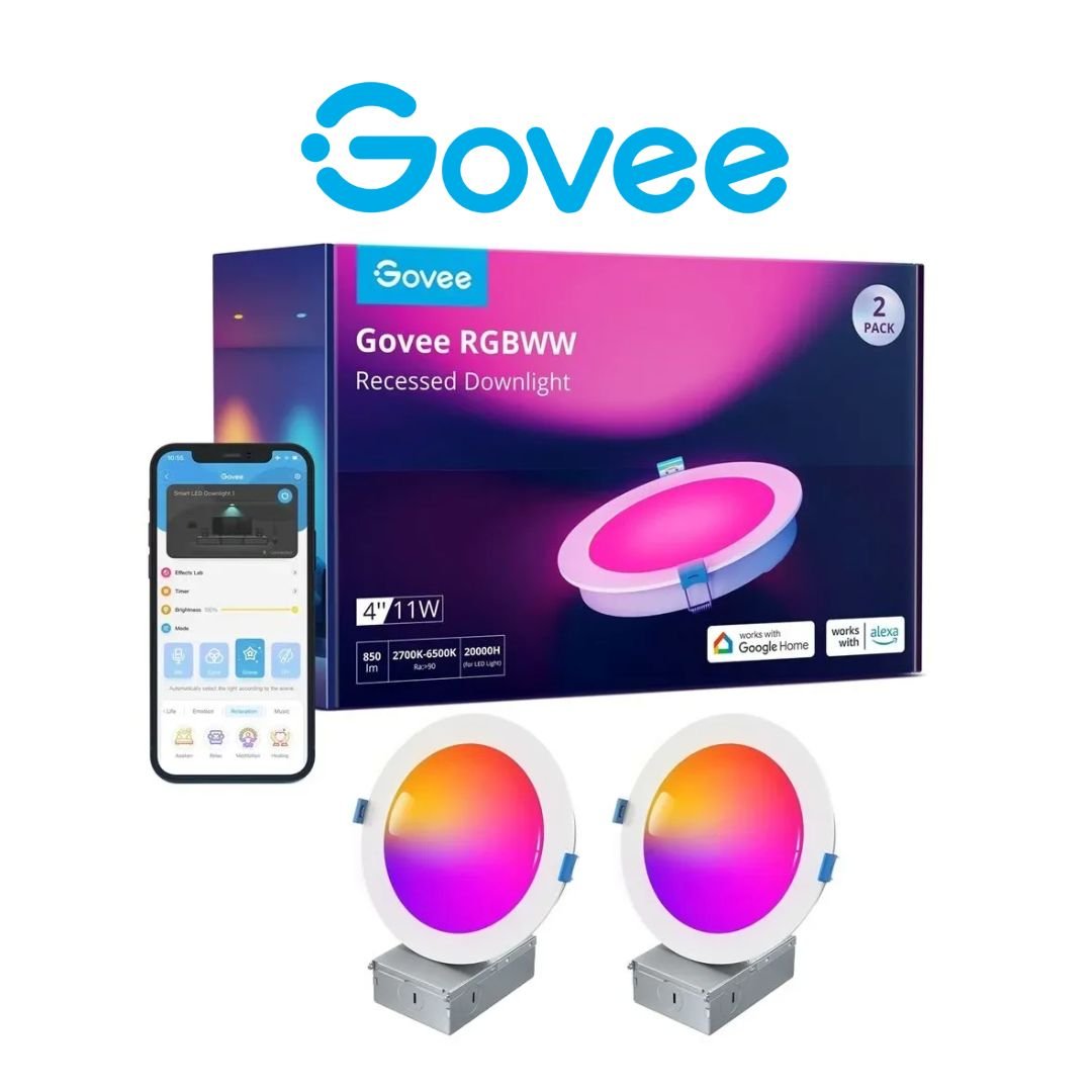 LUCES LED PARA PARED GOVEE 4 Pulgadas (2 PACK) B601B